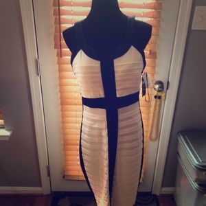 Black and white dress